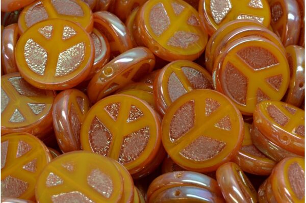 TCB Peace Beads 16x16mm - Image 1