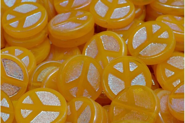 TCB Peace Beads 16x16mm - Image 1