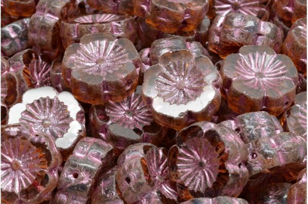 TCB Hawaiian Flower Beads 14x14mm  - Image 1