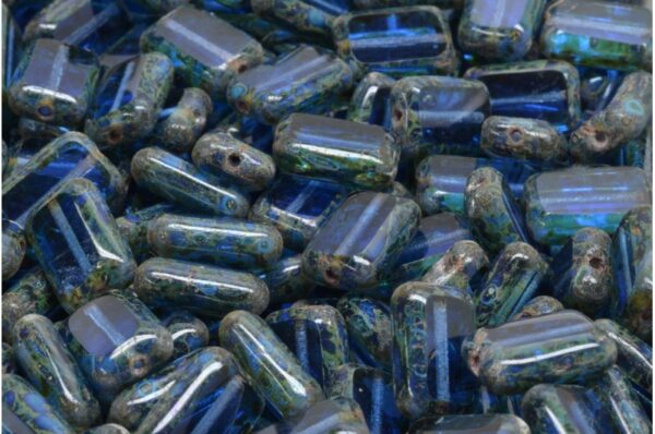 TCB Rectangle Beads 12x8mm - Image 1