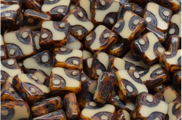 TCB Squared Designed Beads 10x10mm - Image 1