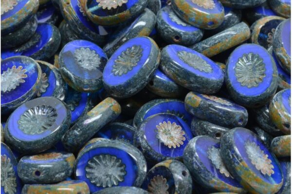 TCB Kiwi Beads 14x10mm - Image 1