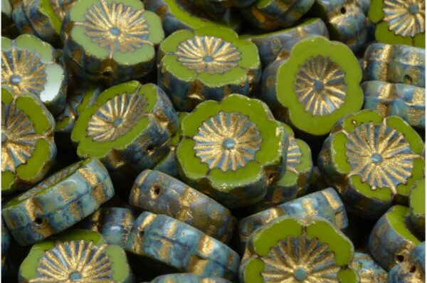 TCB Hawaiian Flower Beads 14x14mm  - Image 1