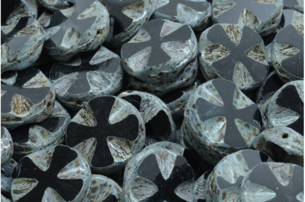 TCB Cross Beads 14x14mm - Image 1