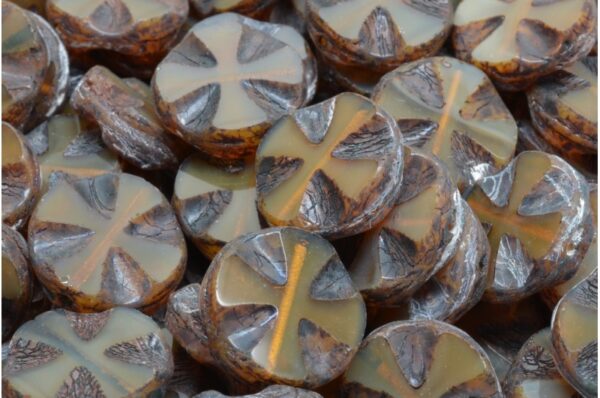 TCB Cross Beads 14x14mm - Image 1