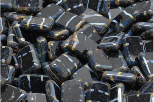 TCB Rectangle Beads 12x8mm - Image 1