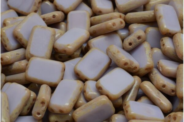 TCB Rectangle Beads with 2holes 12x8mm - Image 1
