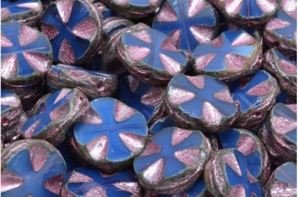 TCB Cross Beads 14x14mm - Image 1