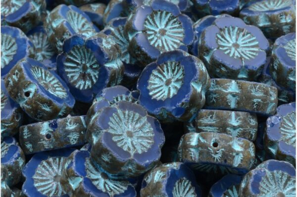 TCB Hawaiian Flower Beads 14x14mm  - Image 1