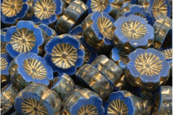 TCB Hawaiian Flower Beads 14x14mm  - Image 1