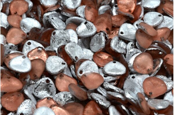 Rose Petal Beads 8x7mm - Image 1