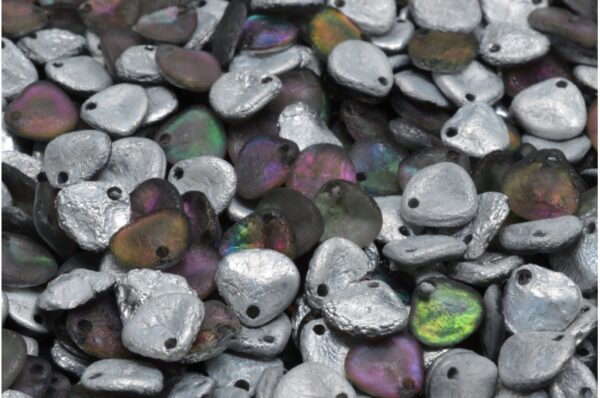 Rose Petal Beads 8x7mm - Image 1