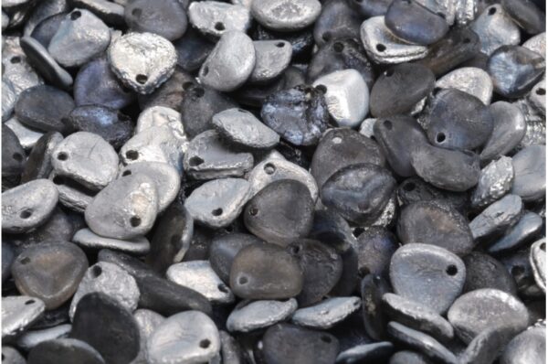 Rose Petal Beads 8x7mm - Image 1