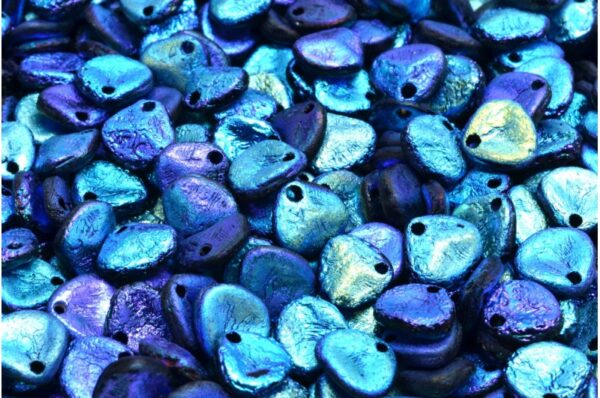 Rose Petal Beads 8x7mm - Image 1