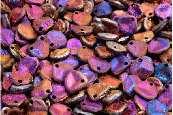 Rose Petal Beads 8x7mm - Image 1