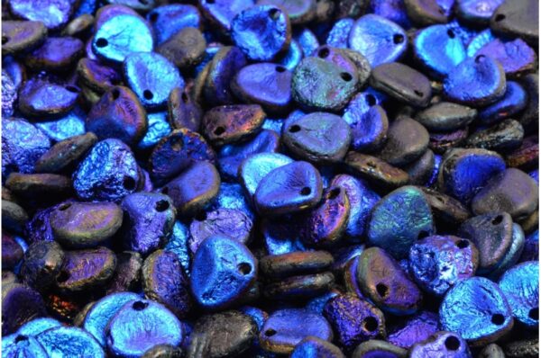 Rose Petal Beads 8x7mm - Image 1