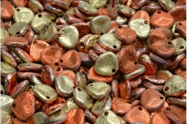 Rose Petal Beads 8x7mm - Image 1