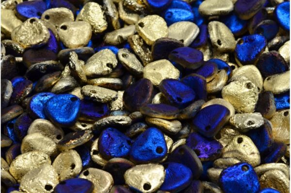 Rose Petal Beads 8x7mm - Image 1