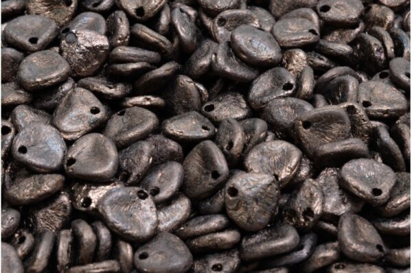 Rose Petal Beads 8x7mm - Image 1