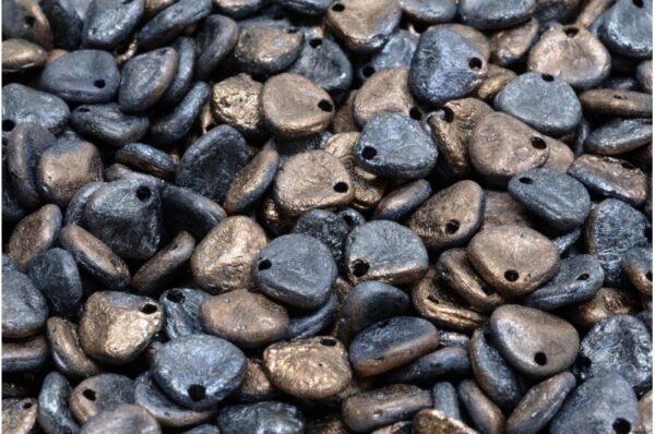 Rose Petal Beads 8x7mm - Image 1