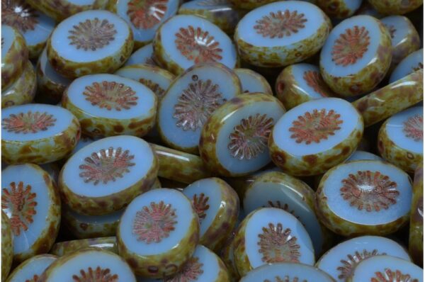 TCB Kiwi Beads 14x10mm - Image 1