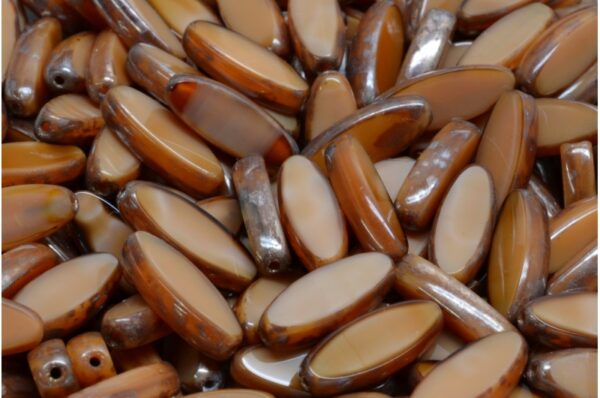 TCB Ship Flat Beads 16x6mm - Image 1