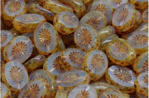 TCB Kiwi Beads 14x10mm - Image 1