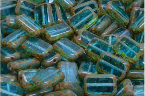TCB Rectangle Beads 12x8mm - Image 1