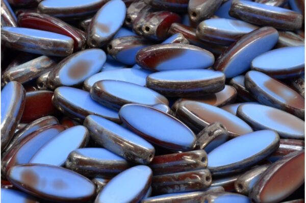 TCB Ship Flat Beads 16x6mm - Image 1