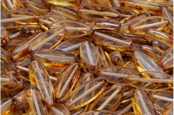 TCB Ship Flat Beads 16x6mm - Image 1