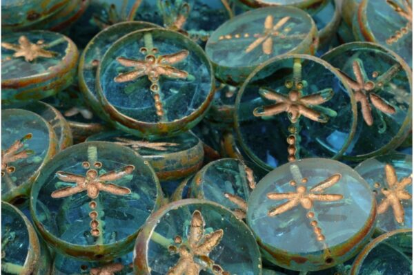 TCB Dragonfly Beads 17x17mm - Image 1