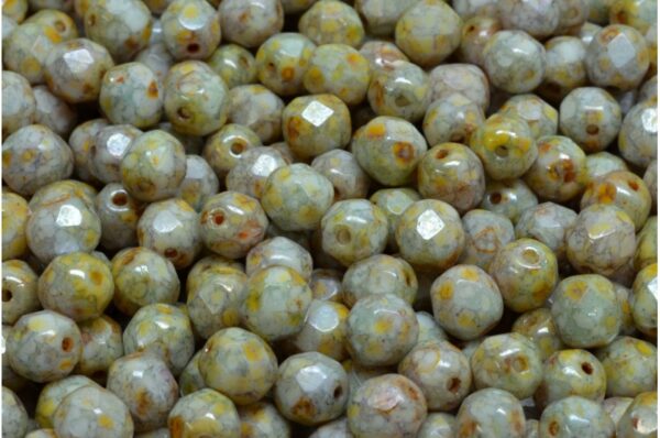 Firepolished Round Beads 6mm - Image 1