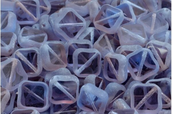 TCB Flat 4 Edges Shape Beads 12x12mm - Image 1