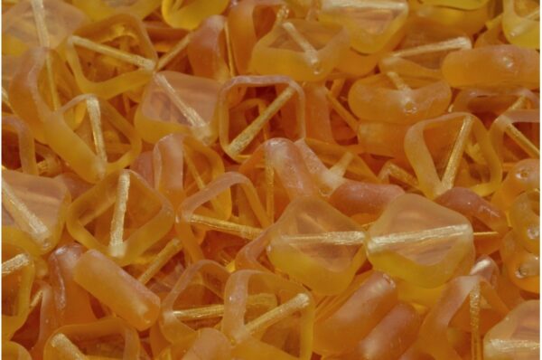 TCB Flat 4 Edges Shape Beads 12x12mm - Image 1