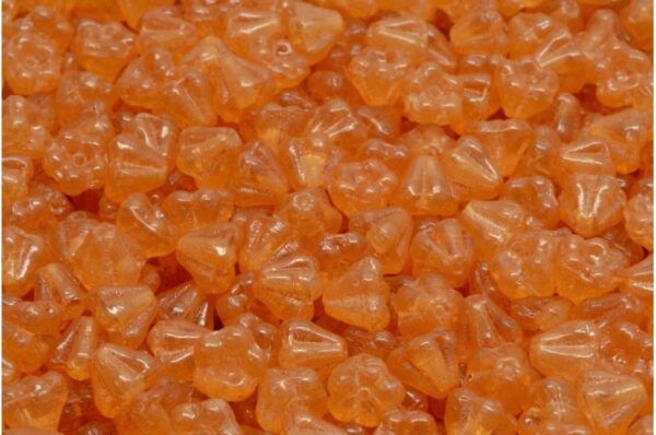 Bell Flower Beads 4x6mm - Image 1