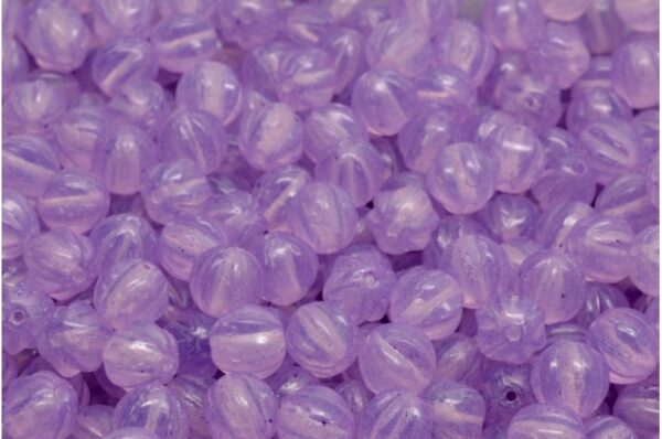 Melon Beads 6x6mm - Image 1