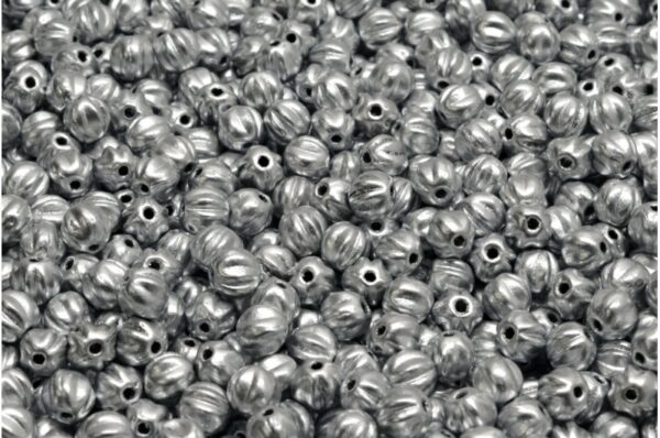 Melon Beads 4x4mm - Image 1