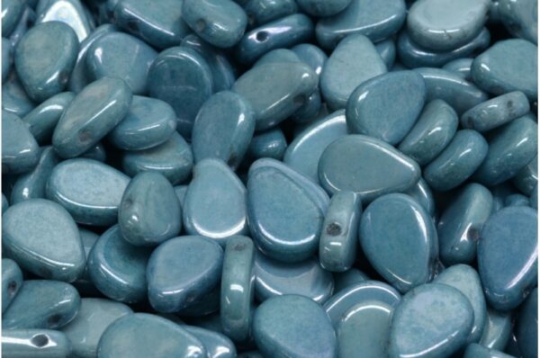 Flat Tear Drop Beads 9x11mm - Image 1