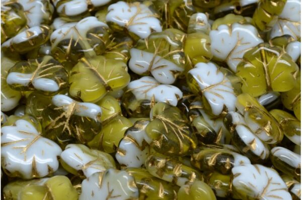 Maple Leaf Beads 13x11mm - Image 1