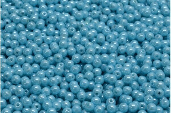 Round Druck Beads 3mm - Image 1