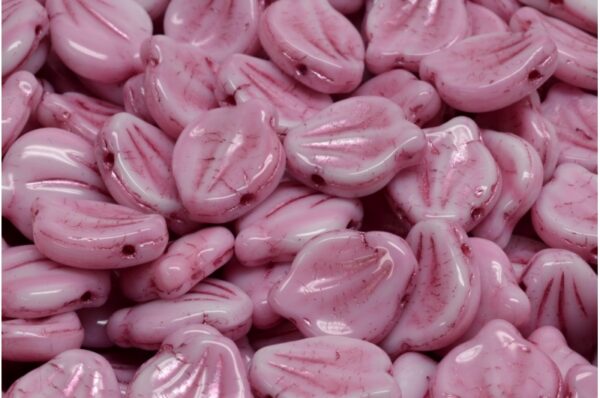 Peony Petal Beads 12x15mm - Image 1