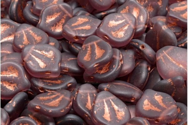 Peony Petal Beads 12x15mm - Image 1