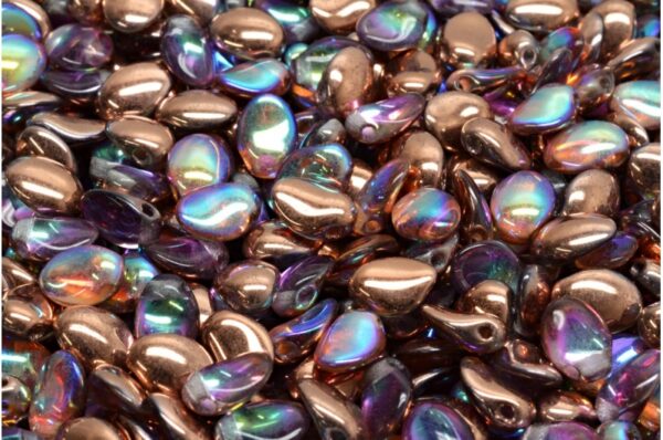 Tulip Petal Beads 6x8mm - Image 1