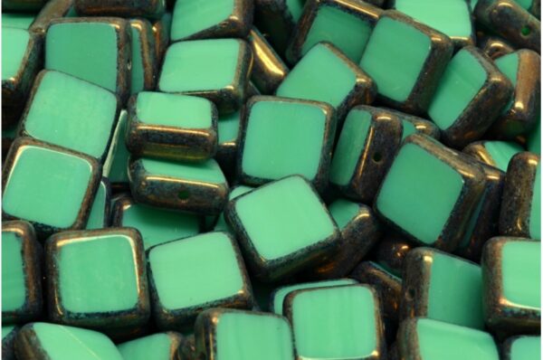 TCB Square Beads 10x10mm - Image 1