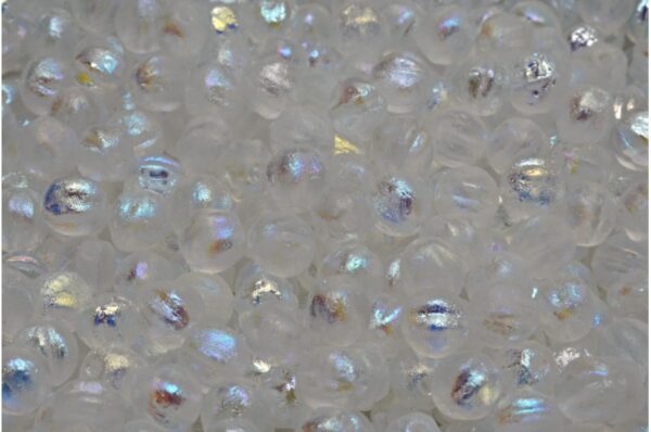 Melon Beads 6x6mm - Image 1