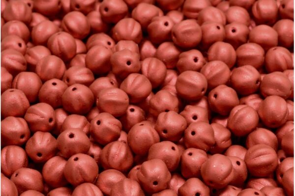 Melon Beads 6x6mm - Image 1