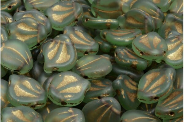 Peony Petal Beads 12x15mm - Image 1