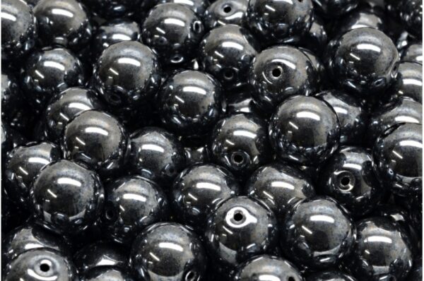 Round Druck Beads 10mm - Image 1