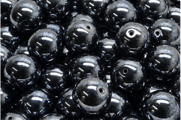 Round Druck Beads 12mm - Image 1