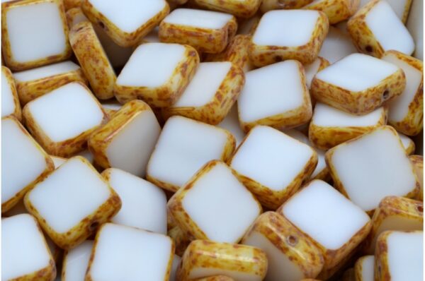 TCB Square Beads 10x10mm - Image 1